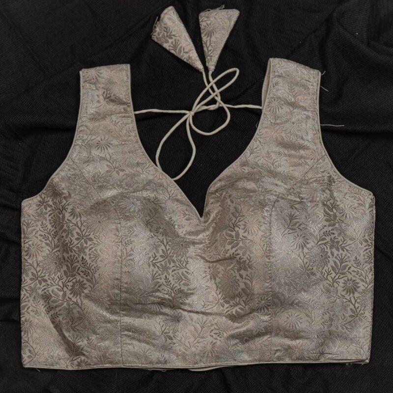 Ready-Made Blouse with Adjustable Fit for Women