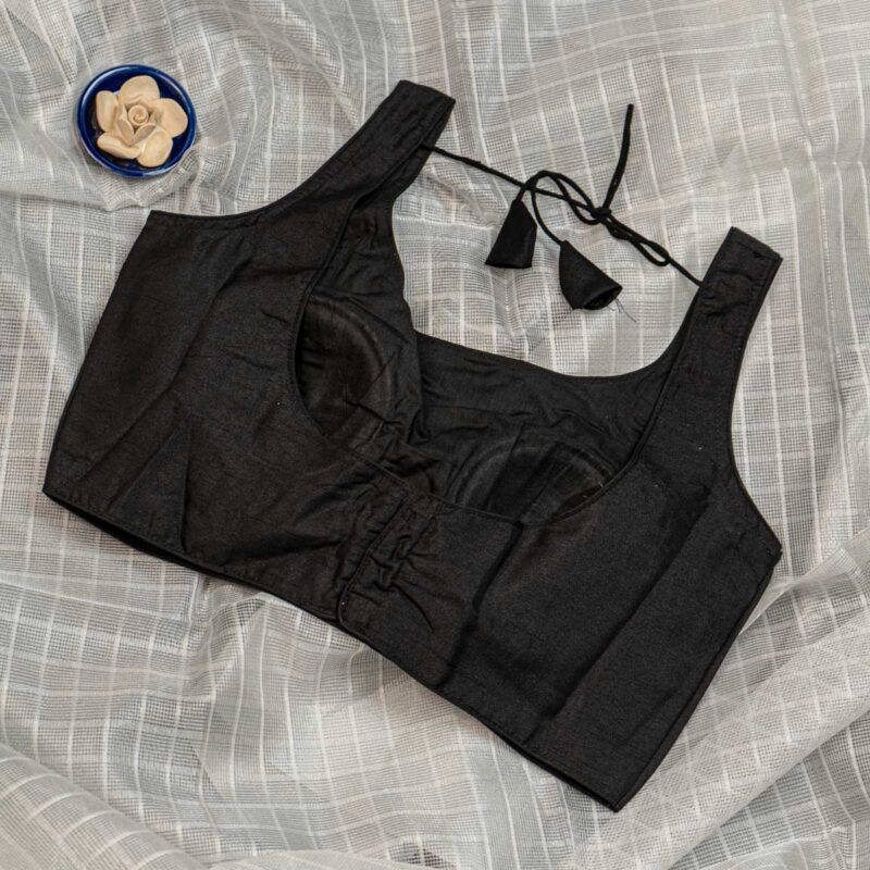 Ready-Made Blouse with Adjustable Fit for Women