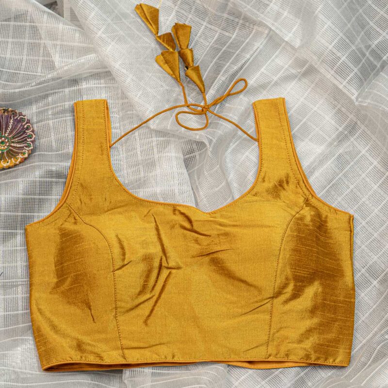 Ready-Made Blouse with Adjustable Fit for Women