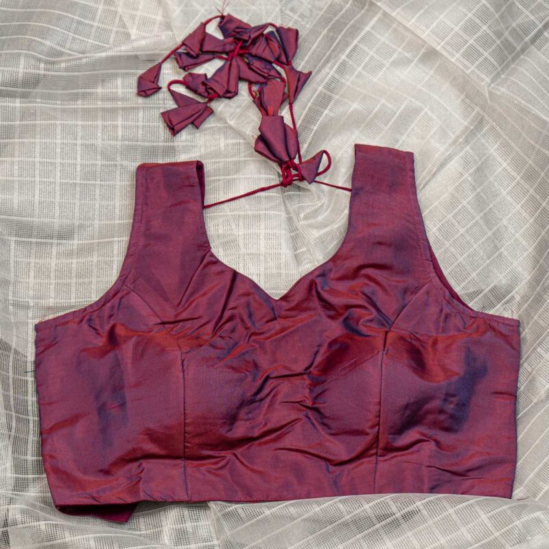 Ready-Made Blouse with Adjustable Fit for Women