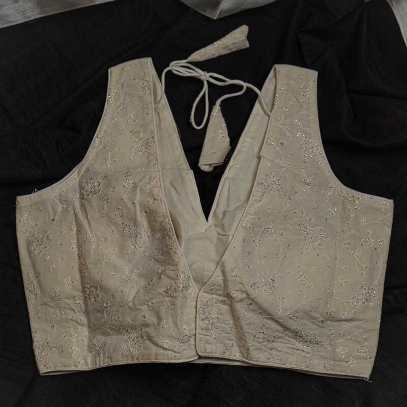 Ready-Made Blouse with Adjustable Fit for Women